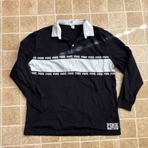 PINK Victoria's Secret polo size large (Cart J-105)